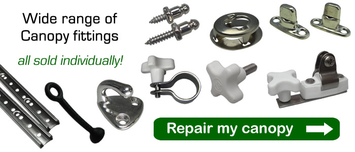 Boat Canopy fittings sold individually!