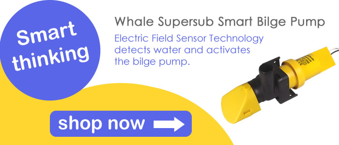 Just landed! Whale Supersub Smart 650 Bilge Pump. Check it out!