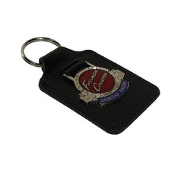 Freeman Leather Keyring
