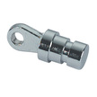 Canopy End Plug - Chrome