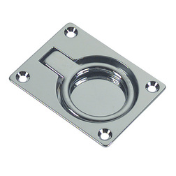 Lifting Ring Rectangle 63 x 48 Chrome