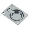 Lifting Ring Rectangle 63 x 48 Chrome