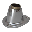 Flag Pole Socket 25mm - Chrome