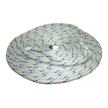 Fastline Dockline Braid on Braid 10mm - 12m White / Blue Fleck