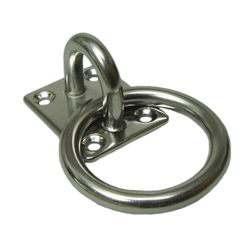 Stainless Steel Mooring Ring & Base Stainless Steel Mooring Ring & Base
