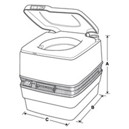 Porta Potti 365 - White Porta Potti 365 - White