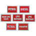 Boat Fuel Labels