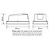 Masthead Navigation Light Stainless Steel - Deck Mounted