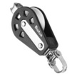 Barton Size 3 Standard Single Block with Swivel & Becket - Plain Bearing