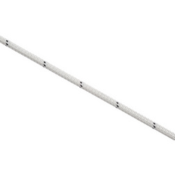 Marlow White Shockcord with Black Fleck - 6mm x 1m Marlow White Shockcord with Black Fleck - 6mm x 1m