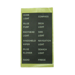 Fused Switch Panel with Horn Push Button Fused Switch Panel with Horn Push Button