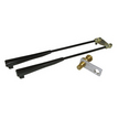 Extendable Slide Clip Pantograph Wiper Arm